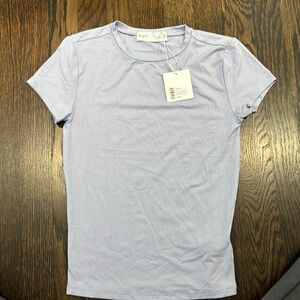 SUPRE tee in blue lilac in XS